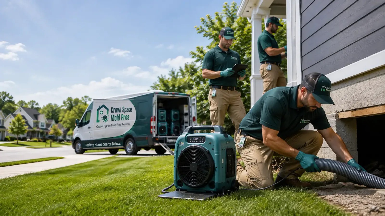 Crawl Space Mold Removal in Contoocook, NH